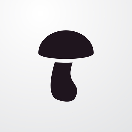 mushroom icon illustration isolated vector sign symbolのイラスト素材