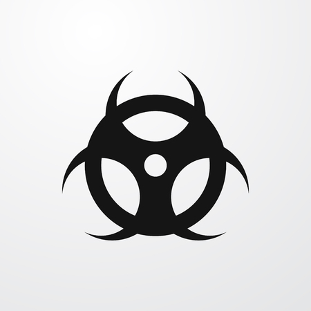 hazard icon illustration isolated vector sign symbolのイラスト素材