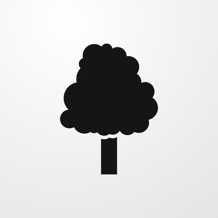 tree icon illustration isolated vector sign symbolのイラスト素材