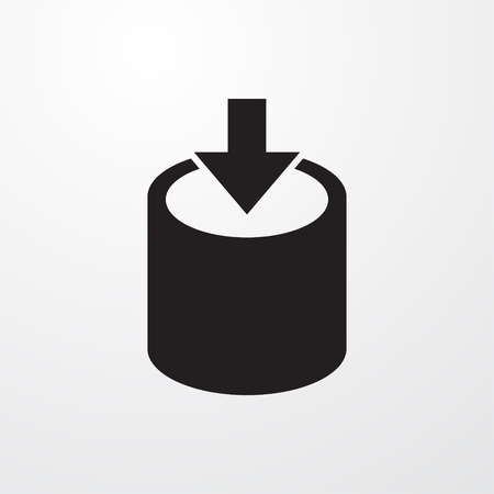 entrance icon illustration isolated vector sign symbolのイラスト素材