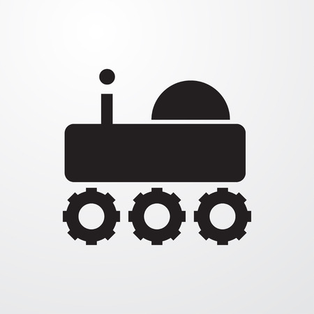 tractor icon illustration isolated vector sign symbolのイラスト素材