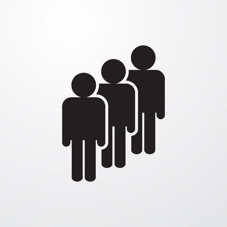 group icon illustration isolated vector sign symbolのイラスト素材