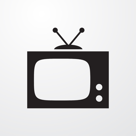 TV icon illustration isolated vector sign symbolのイラスト素材