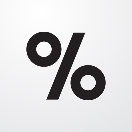 percent icon illustration isolated vector sign symbolのイラスト素材