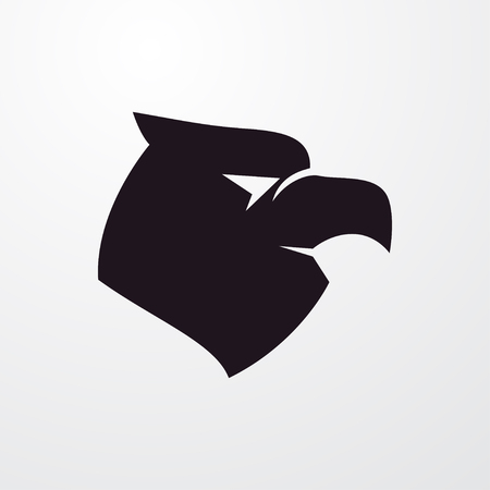 eagle icon illustration isolated vector sign symbolのイラスト素材