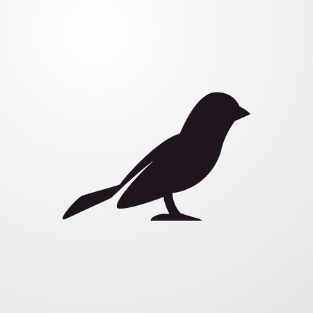 bird icon illustration isolated vector sign symbolのイラスト素材