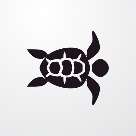 turtle icon illustration isolated vector sign symbolのイラスト素材