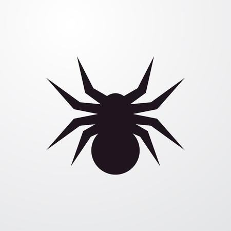 spider icon illustration isolated vector sign symbolのイラスト素材