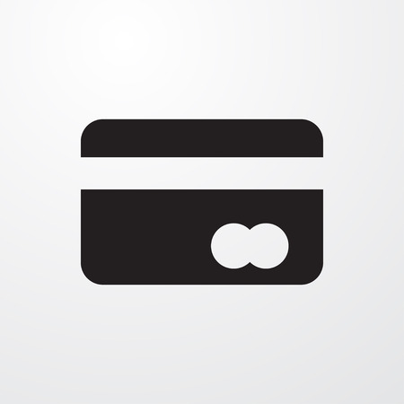 credit card icon illustration isolated vector sign symbolのイラスト素材