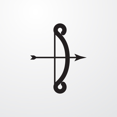 bow icon illustration isolated vector sign symbolのイラスト素材