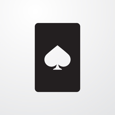 playing card icon illustration isolated vector sign symbolのイラスト素材