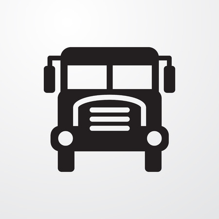 bus icon illustration isolated vector sign symbolのイラスト素材