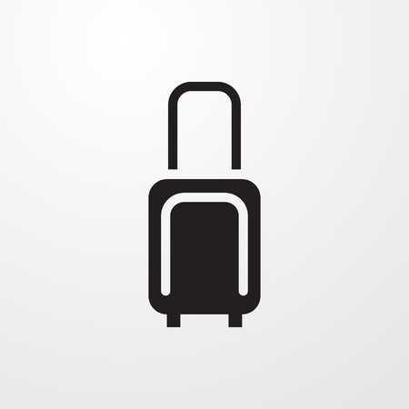 luggage icon illustration isolated sign symbolのイラスト素材