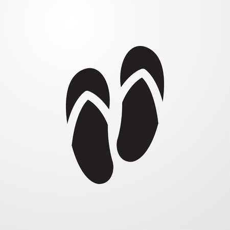 slipper icon illustration isolated sign symbolのイラスト素材