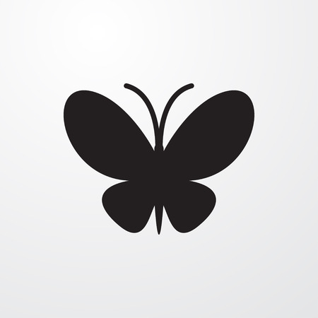 butterfly icon illustration isolated sign symbolのイラスト素材
