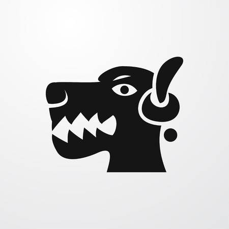 devil icon illustration isolated vector sign symbolのイラスト素材