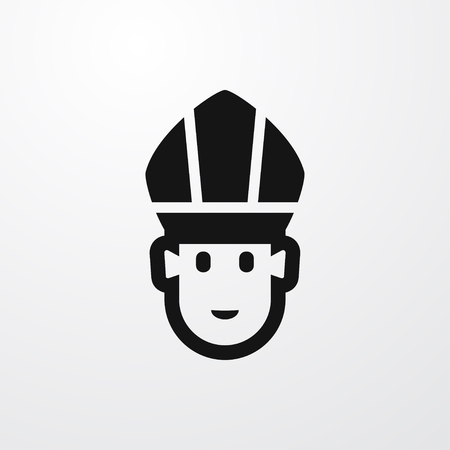 monk icon illustration isolated sign symbolのイラスト素材