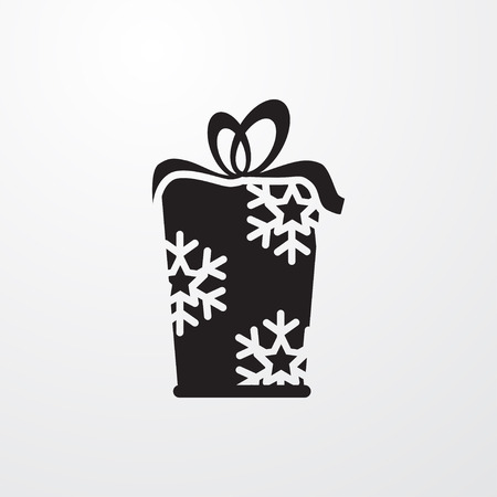 christmas gift icon illustration isolated sign symbolのイラスト素材