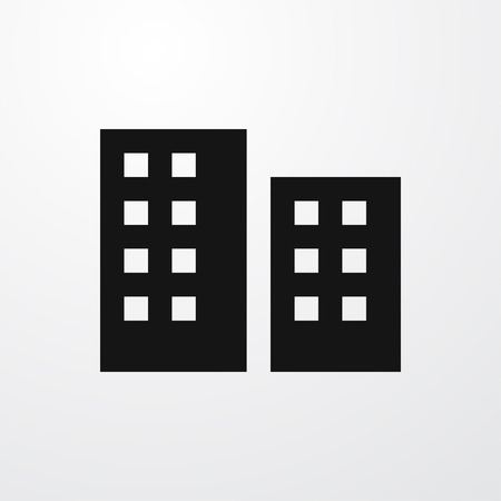 building icon illustration isolated vector sign symbolのイラスト素材