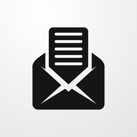 mail icon illustration isolated vector sign symbolのイラスト素材