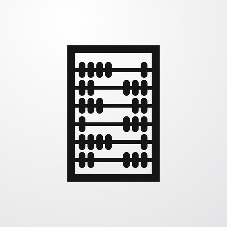 abacus icon illustration isolated vector sign symbolのイラスト素材