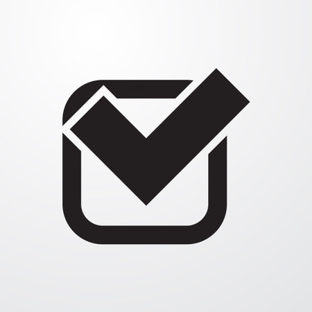tick icon illustration isolated vector sign symbol
