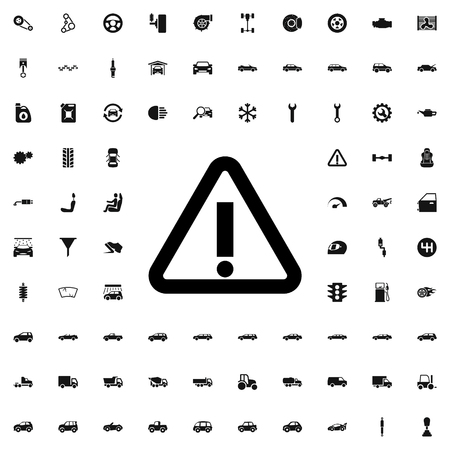 warning icon illustration isolated vector sign symbolのイラスト素材
