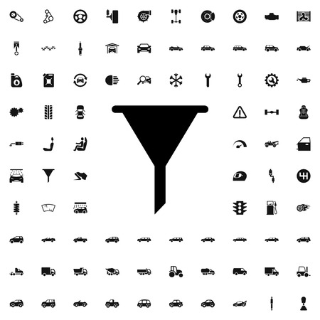 filter icon illustration isolated vector sign symbolのイラスト素材