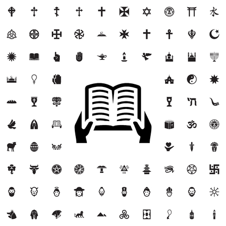 scripture icon illustration isolated vector sign symbolのイラスト素材
