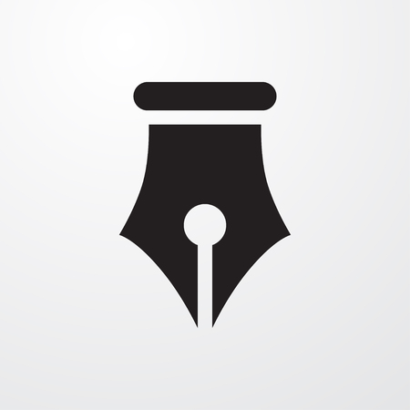 ink pen icon illustration isolated vector sign symbolのイラスト素材