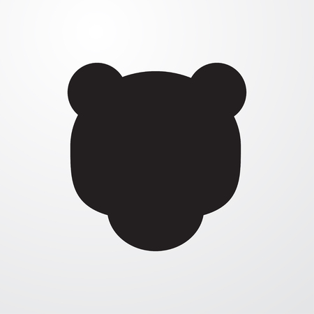 bear icon illustration isolated vector sign symbolのイラスト素材