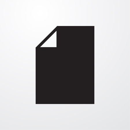 paper icon icon illustration isolated vector sign symbolのイラスト素材