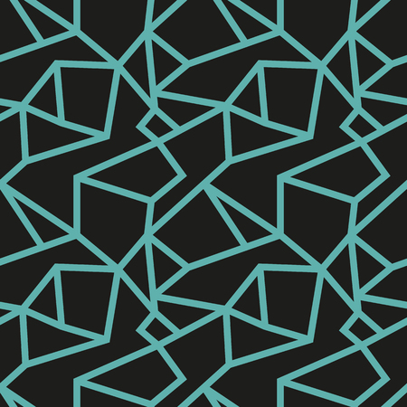 Decorative pattern for the background, tile and textiles.
It is assembled from modular parts. Vector. Seamless.のイラスト素材
