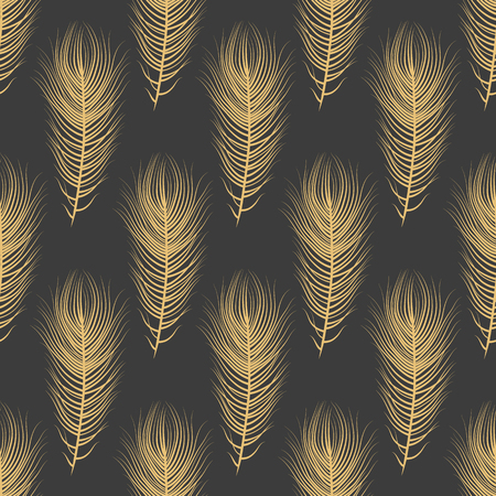 Decorative pattern for the background, tile and textiles.
It is assembled from modular parts. Vector. Seamless.のイラスト素材