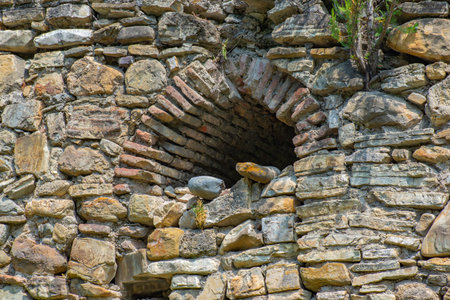 very curious medieval ruins in the Ananuri fortress