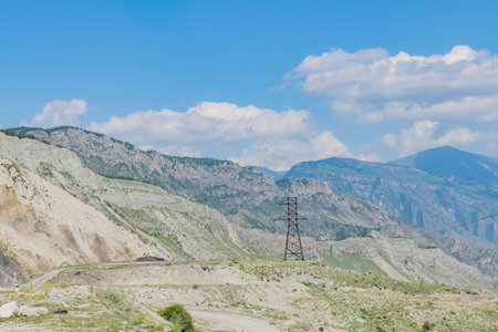 Beautiful view of the canyonの写真素材