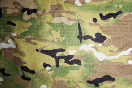 Factory material ripstop, camouflage texture background. Top view, Copyspace for textの写真素材