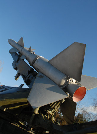 Soviet antiaircraft ðîêåòà 13D. In March, 1960 such rocket brought down American plane U-2...