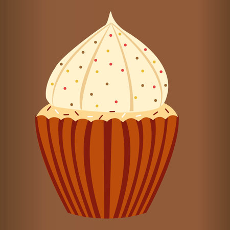 Pumpkin cakes/pumpkin cupcakes illustration.