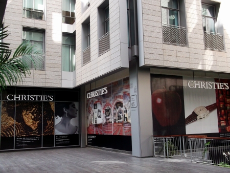 Christies Art Gallery and Auction House, DIFC, Dubaiのeditorial素材