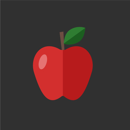 Vector icon in flat styleのイラスト素材