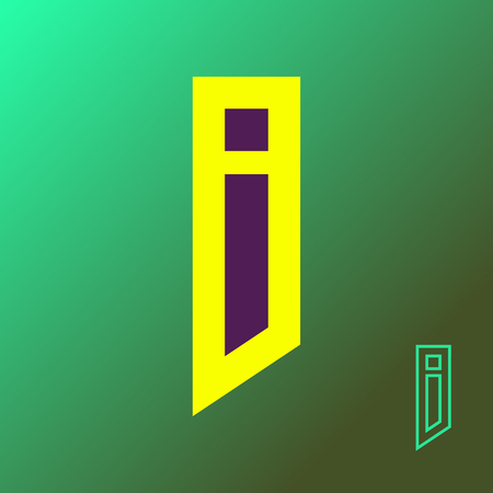 Abstract letter logo design. Vector design template elementsのイラスト素材