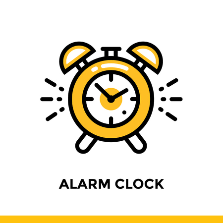 Linear SCHOOL BAG icon for education. Pictogram in outline style. Vector modern flat design element for mobile application and web designのイラスト素材