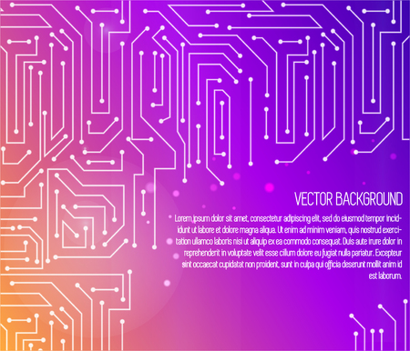 Abstract background in purple color with place for text.のイラスト素材