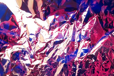 Abstract background. Holographic paper texture.の写真素材