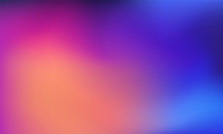 Abstract blurred colorful background. Gradient blend. Bright colored glow. Diffuse glare. Modern...