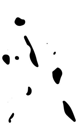 Spray paint brush, splatter patterns, texture, ink drop on vector.のイラスト素材