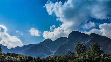 Tatra Mountains, Poland.の写真素材