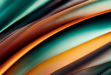 colorful abstract background with some smooth lines in it (see more in my portfolio)の素材