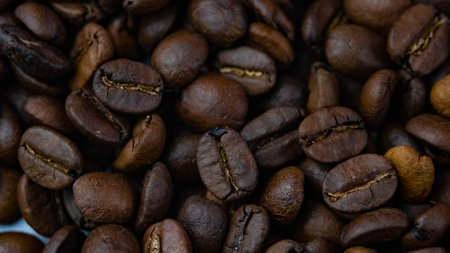 Coffee beansの写真素材